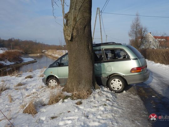 Lód na bocznych drogach