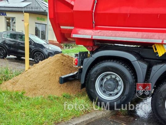 Lubań. Gdzie worki i piasek?