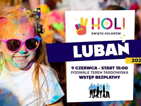 Lubań. Kolorowe święto Holi i festiwal baniek