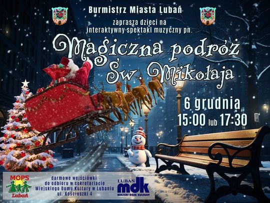 Lubań. Magiczna podróż Św. Mikołaja