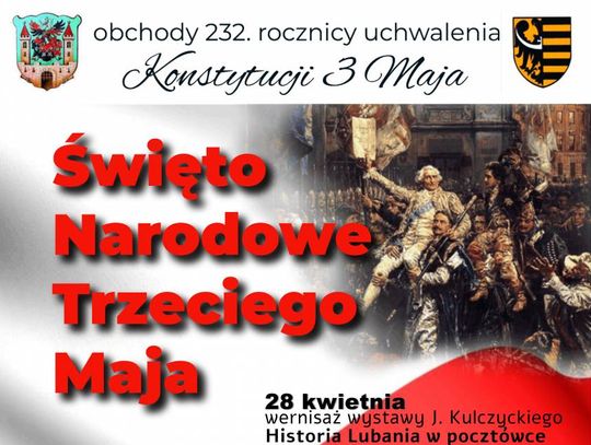 Lubań. Obchody 232. rocznicy uchwalenia Konstytucji 3 Maja