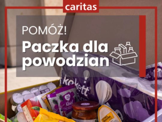 Lubań. Paczka dla powodzian