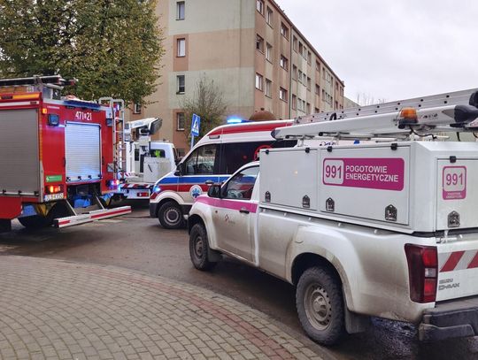 Lubań. Porażenie prądem w trakcie inwentaryzacji ulicznego oświetlenia