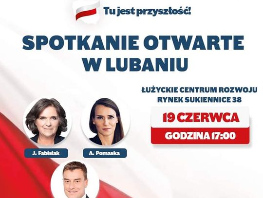 Lubań. Spotkanie z posłami Platformy Obywatelskiej