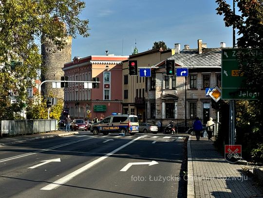 Lubań. Utrudnienia w ruchu