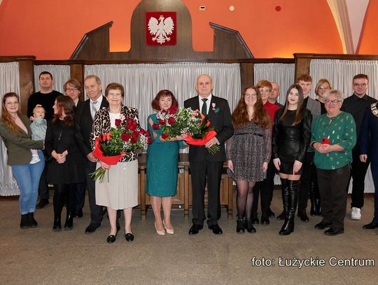 Lubań. Złote pary małżeńskie odebrały medale i życzenia