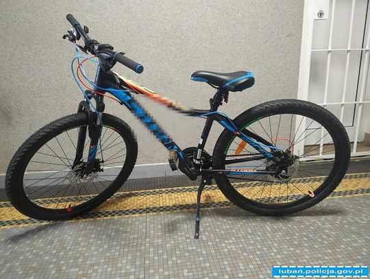 Lubańscy policjanci odzyskali rower ukradziony spod szkoły