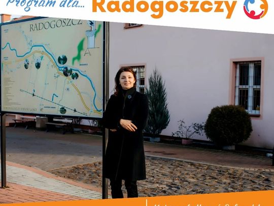 Małgorzata Hercuń-Dąbrowicka przedstawia program dla Radogoszczy