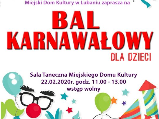 MDK zaprasza na bal