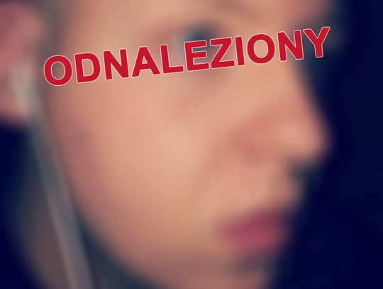 Mężczyzna odnaleziony!