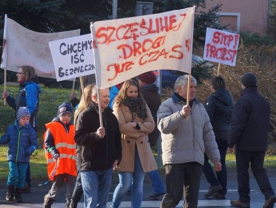 Mieszkańcy Chmielenia ponownie będą blokować DK30