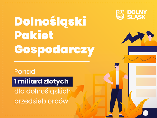 Miliard złotych dla dolnośląskich przedsiębiorców. Dolnośląski Pakiet Gospodarczy