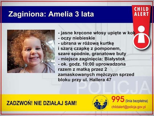 Na terenie Polski wydano Child Alert