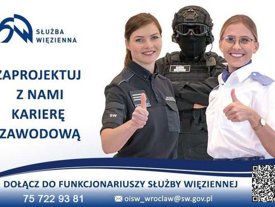 Nabór do Służby Więziennej – strażnik działu ochrony