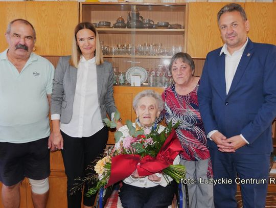 Najserdeczniejsze życzenia dla Pani Michaliny z okazji setnych urodzin