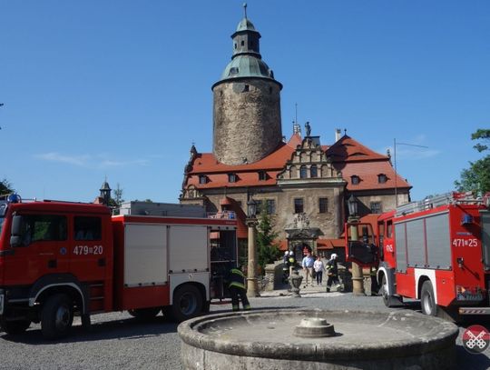 Napad terrorystyczny i pożar w Zamku Czocha