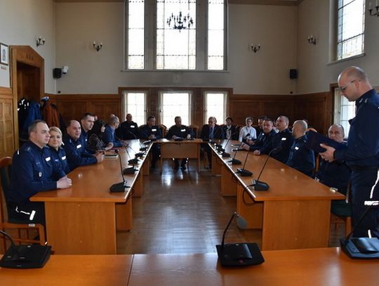 Narada roczna w lubańskiej policji