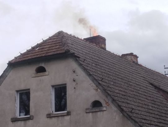 Niebezpieczny pożar sadzy