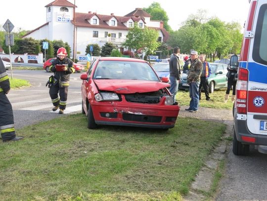 Niegroźny wypadek na obwodnicy