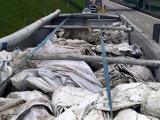 Nielegalny transport 20 ton odpadów w Zgorzelcu