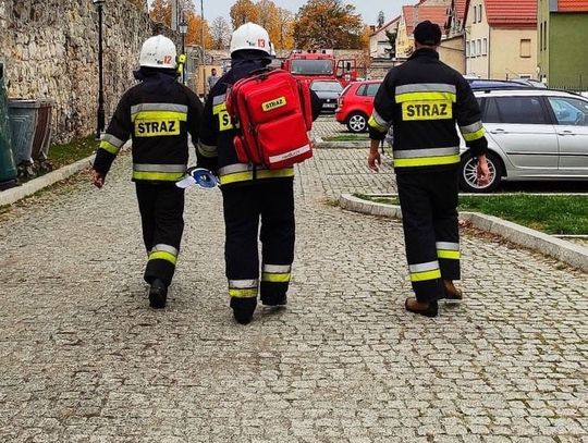 Nowogrodziec. Strażacy uratowali 2-letnie dziecko