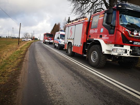 O włos od tragedii.  Zapalił się gaz ulatniający się z popękanego węża