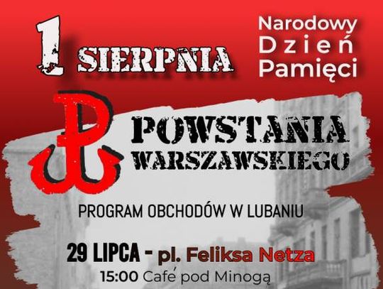 Obchody Rocznicy Powstania Warszawskiego w Lubaniu