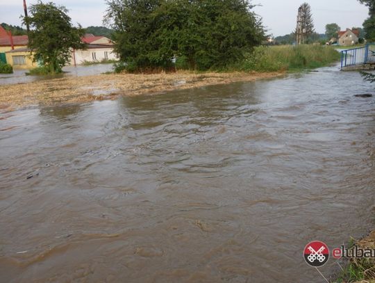 Oberwanie chmury nad Olszyną