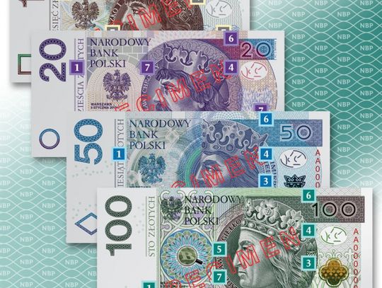 Od dziś w obiegu są nowe banknoty