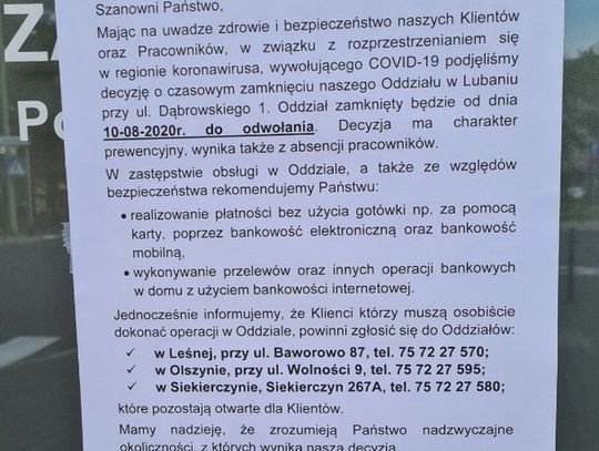 Oddział ŁBS od jutra ponownie otwarty