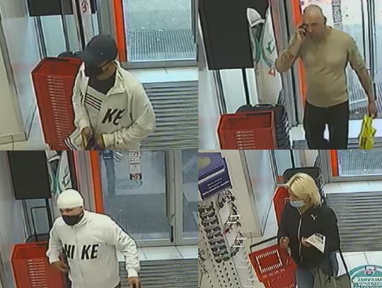 Okradali drogerię teraz policja prosi o ich identyfikację