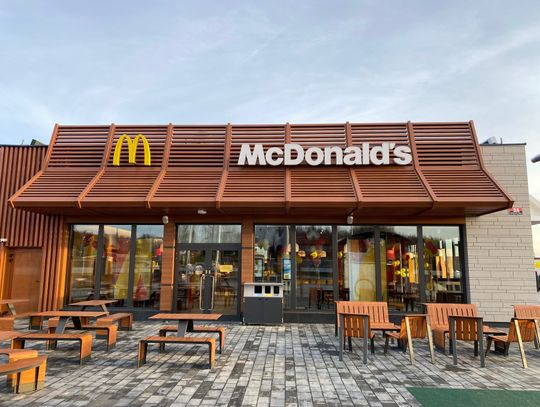 Otwarcie McDonald`s w Lubaniu. Tłumy do samego wieczora