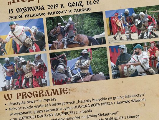 „Pałacowe spotkania z historią – Husyckie szańce”