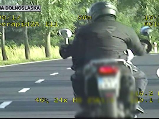 Pędził 120 km/h na 50-tce