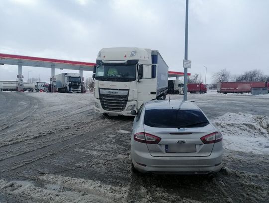 Pijany kierowca ciężarówki