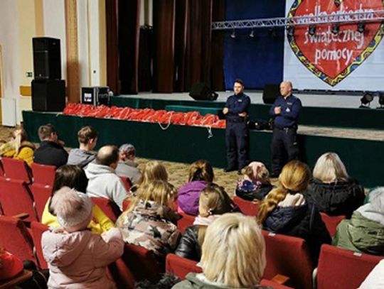 Policjanci szkolili wolontariuszy WOŚP
