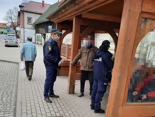 Policyjne kontrole w Olszynie