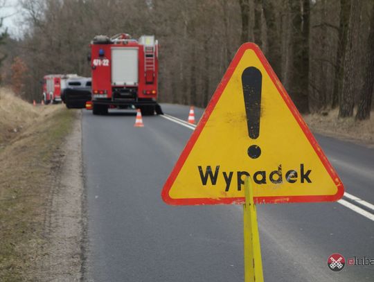 Poważne zdarzenie drogowe w sobotni wieczór