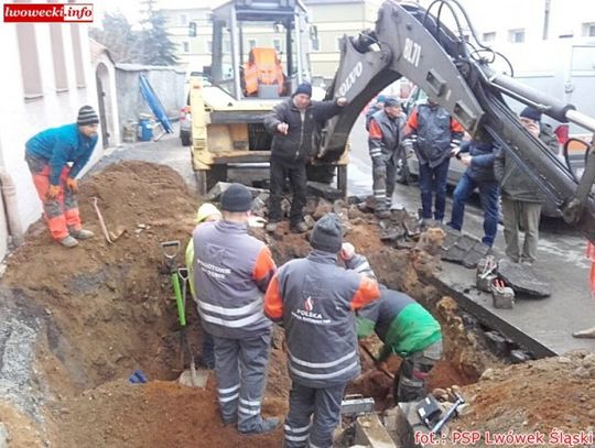 Poważny wyciek gazu w centrum Gryfowa