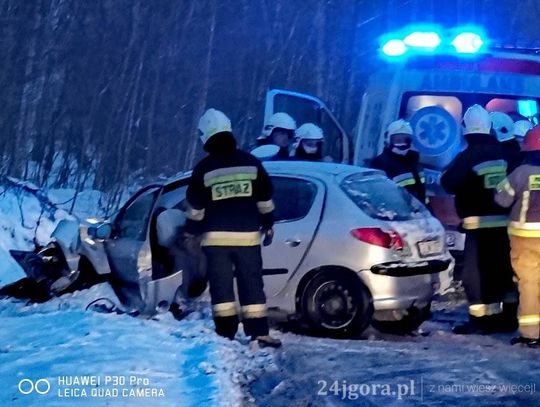 Poważny wypadek w Jeżowie Sudeckim