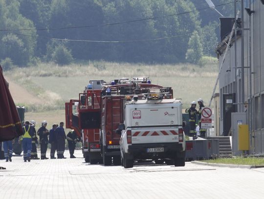 Pożar rozdzielni elektrycznej w Dr. Schumacher