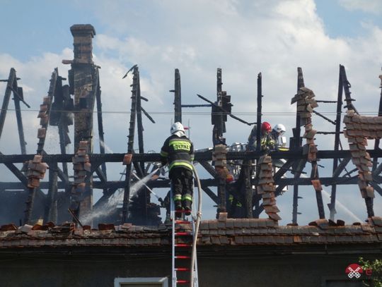 Pożar w Olszynie