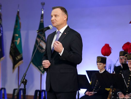 Prezydent Andrzej Duda odwiedził Kopalnię KWB Turów