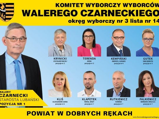 Program wyborczy KWW Walerego Czarneckiego 