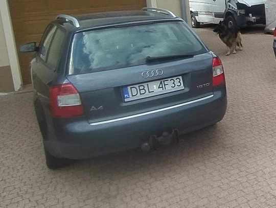 Prośba o pomoc. W Nowogrodźcu ukradziono Audi A4 B6