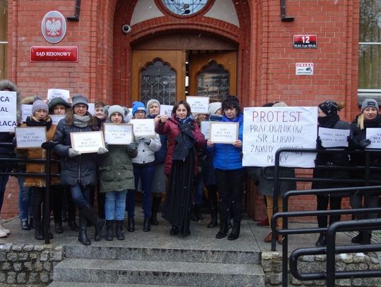 Protest "Śniadanie przed sądem"