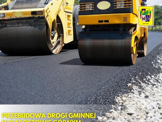Przebudowa dróg w Pisarzowicach i Radostowie