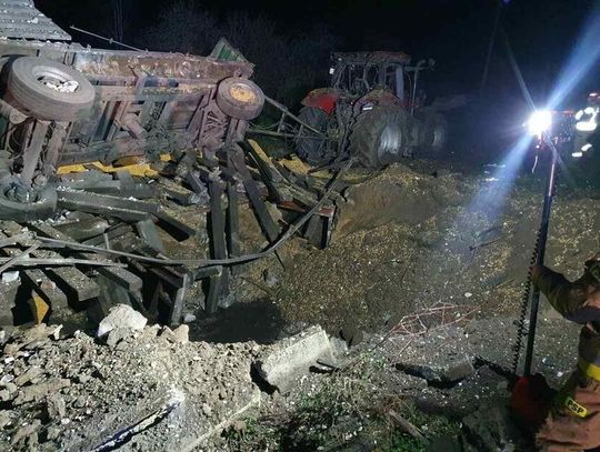 Przewodów w powiecie hrubieszowskim. Rosyjska rakieta zabiła dwie osoby