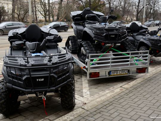 Quad dla lubańskich policjantów