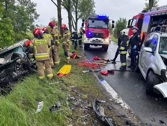 Rodzina z powiatu lubańskiego trafiła do szpitala. Sprawca wypadku pijany i bez upranień